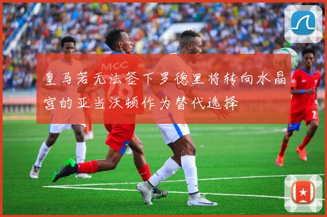 皇马若无法签下罗德里将转向水晶宫的亚当沃顿作为替代选择